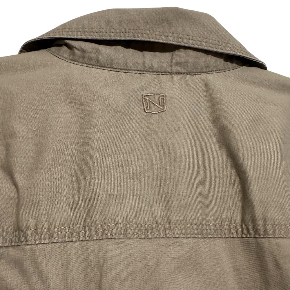 NOBLE Outfitters Men’s Short Sleeve Utility Work‎ Shirt 100% Cotton Khaki Large - Picture 7 of 11